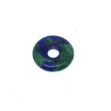 Piatra PI Azurit cu Malachit - Amuleta Shamanica - Donut 15x4x4 mm - 1 Buc